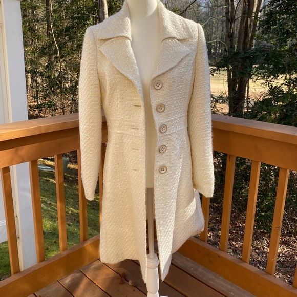 White House Black Market Pea Coat Size 2 - Picture 9 of 14